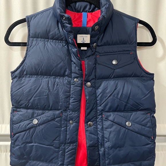 Lands' End Other - Lands' End Kids Navy Puffer Vest